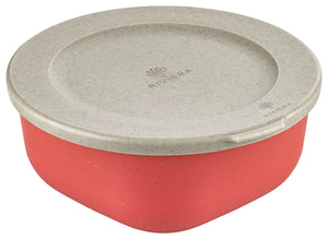 pojemnik do wielokrotnego użytku Connect Box; 700ml, 16.2x15.8x6.5 cm (DxSxW); czerwony; okrągły; 2 sztuka / opakowanie