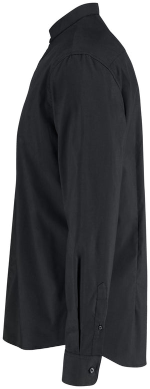 Hemd Langarm Lani Regular Fit; Kleidergröße 43/44; czarny
