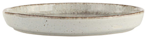 talerz płaski Iris z wysokim rantem; 21.5x2.15 cm (ØxW); szary/brązowy; okrągły; 6 sztuka / opakowanie
