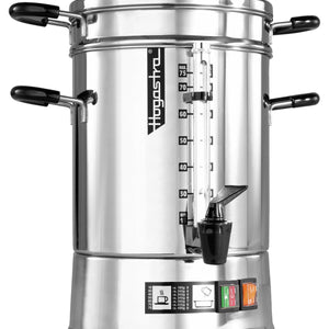 automat do kawy CNS-75; 9500ml, 24x48 cm (ØxW); srebro/czarny