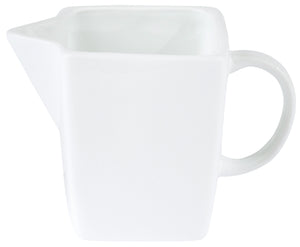 kanka na mleko Jazz; 200ml, 11.1 cm (W); biały; kwadrat; 4 sztuka / opakowanie
