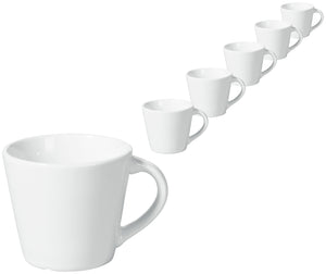 filiżanka do espresso Bebida; 80ml, 6x5.5 cm (ØxW); biały; stożkowy; 6 sztuka / opakowanie