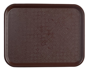 taca Servezio; 46x36x2 cm (DxSxW); brązowy; prostokątny