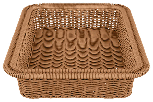 Brotkorb für Brotmodul Buffet WMF Quadro; 32.5x26.5x8 cm (DxSxW); brązowy