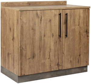 stacja do serwowania Baristo Basic z drzwiami; 110x61x99.5 cm (SxGxW); dąb antyczny