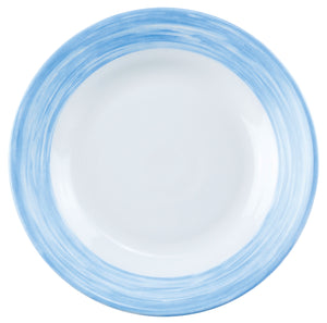 talerz głęboki Brush; 600ml, 22.5x3.5 cm (ØxW); niebieski; okrągły; 6 sztuka / opakowanie