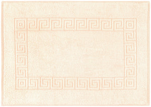 dywanik łazienkowy Athen z bordiurą; 50x70 cm (SxD); morela