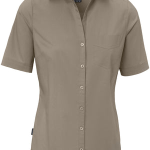 bluzka damska Kim krótki rękaw; Kleidergröße 42; taupe