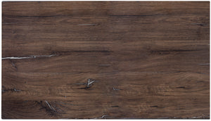 blat kompaktowy Lift prostokątny; 130x80 cm (DxS); ciemny brąz; prostokątny