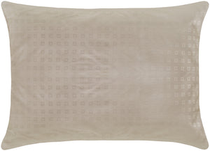 poszewka na poduszkę Cube zamek błyskawiczny; 70x90 cm (DxS); taupe