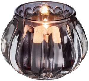 świeczka tealight Antara; 7.5x4.8 cm (ØxW); antracyt; 6 sztuka / opakowanie