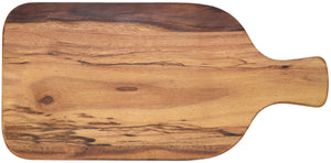 deska do serwowania Grenada z uchwytem; 30x19.5x1.5 cm (DxSxW); akacja brąz; prostokątny; 6 sztuka / opakowanie
