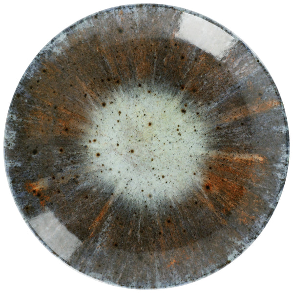 Teller flach  Saturnus; 24.5 cm (Ø); antracyt/zielony/pomarańczowy; okrągły; 6 sztuka / opakowanie