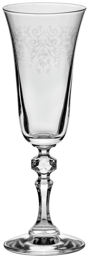 Sektglas Krista Deco; 150ml, 7x20.3 cm (ØxW); transparentny; 6 sztuka / opakowanie