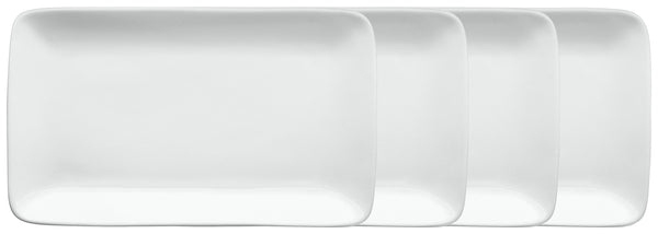 półmisek Damaskus prostokątny; 29.5x16x2.7 cm (DxSxW); biały; prostokątny; 4 sztuka / opakowanie