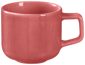 Espresso-Obertasse Alegria; 100ml, 5.9x5.3 cm (ØxW); jasny czerwony; okrągły; 6 sztuka / opakowanie