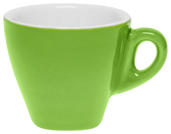 filiżanka do espresso Joy; 80ml, 6.8x5.8 cm (ØxW); zielony; okrągły; 6 sztuka / opakowanie