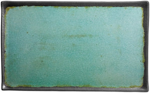 półmisek Dearborn z rantem; Größe GN 1/1, 53x32.5x2 cm (DxSxW); turkusowy; prostokątny; 3 sztuka / opakowanie
