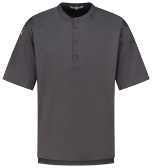 Kochshirt Gorgio; Kleidergröße S; ciemny szary