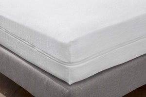 ochraniacz na materac Evolon®; 90x200 cm (SxD); biały
