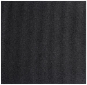 serwetka Arla składana 1/4 ; 20x20 cm (SxD); czarny; 100 sztuka / opakowanie