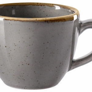 filiżanka do espresso Sidina; 80ml, 6.5x5 cm (ØxW); szary; okrągły; 6 sztuka / opakowanie