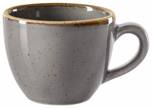 filiżanka do espresso Sidina; 80ml, 6.5x5 cm (ØxW); szary; okrągły; 6 sztuka / opakowanie