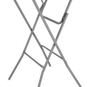 Stehtisch Eventaro; 80x110 cm (ØxW); Platte biały