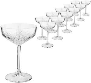 kieliszek do koktajli / szampana Timeless; 270ml, 11x15.7 cm (ØxW); transparentny; 12 sztuka / opakowanie