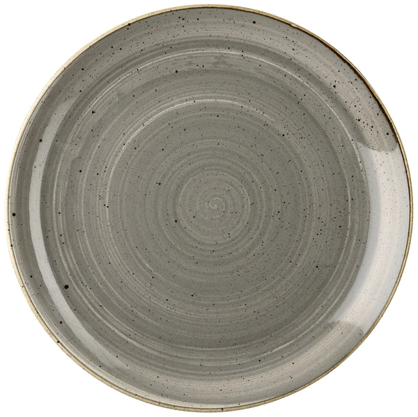 talerz płaski Stonecast Peppercorn okrągły; 28.8 cm (Ø); szary/brązowy; okrągły; 12 sztuka / opakowanie