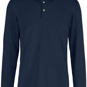 Poloshirt Herren Langarm Malme Regular Fit; Kleidergröße XL; granat