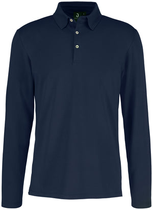 Poloshirt Herren Langarm Malme Regular Fit; Kleidergröße XL; granat