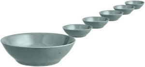 miska Alessia okrągła; 450ml, 15.5x4.6 cm (ØxW); turkusowy; okrągły; 6 sztuka / opakowanie