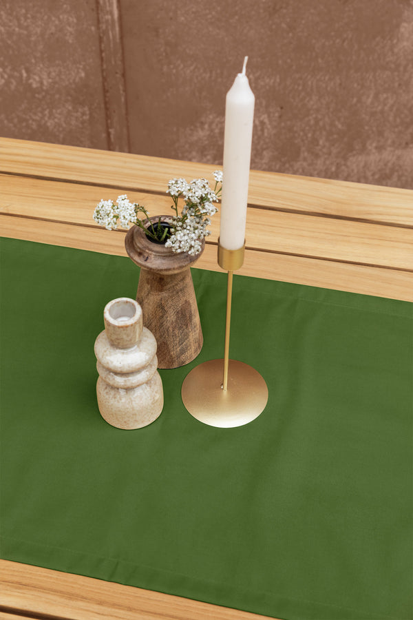 Tischläufer Lasolana; 40x120 cm (SxD); zielony