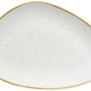 Chefs Platte Stonecast Barley White dreieckig; 20.5x30.4x20.5 cm (DxSxW); biały/brązowy; trójkątny; 6 sztuka / opakowanie