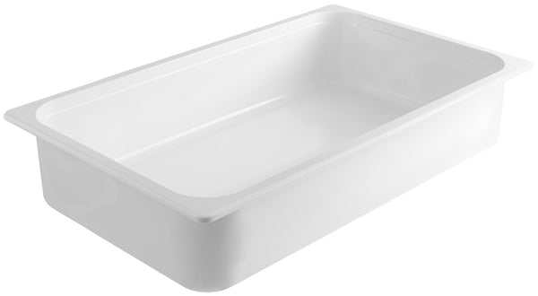 pojemnik GN Melamin 44927; Größe GN 1/1, 10600ml, 53x32.5x10 cm (DxSxG); biały