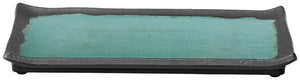 półmisek Dearborn z rantem; Größe GN 1/3, 32.5x17.6x2 cm (DxSxW); turkusowy; prostokątny; 6 sztuka / opakowanie