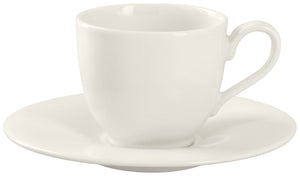 spodek do filiżanki do espresso Premiora; 12.5 cm (Ø); biel kremowa; okrągły; 12 sztuka / opakowanie