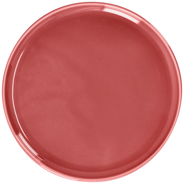 talerz płaski Alegria; 20x1.6 cm (ØxW); jasny czerwony; okrągły; 6 sztuka / opakowanie