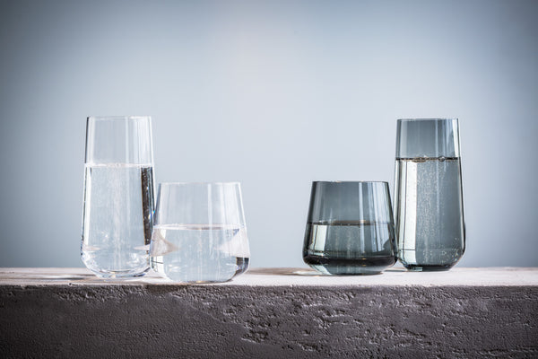szklanka do longdrinków Ava; 480ml, 6.5x16 cm (ØxW); szary; 6 sztuka / opakowanie