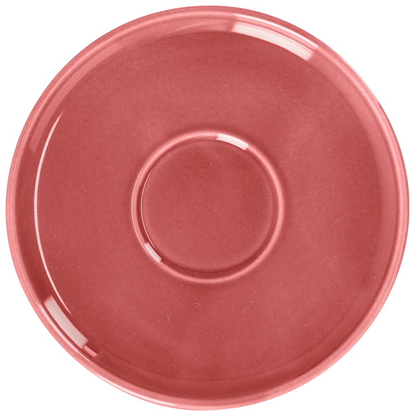 spodek do filiżanki do kawy Alegria; 15 cm (Ø); jasny czerwony; okrągły; 6 sztuka / opakowanie