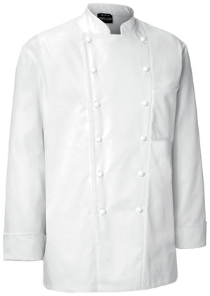 bluza kucharska męska Premium Chef guziki materiałowe długi rękaw; Kleidergröße 64; biały