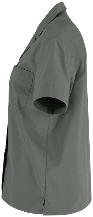 Bluse Kurzarm Magnum Comfort Fit; Kleidergröße 46; ciemny szary