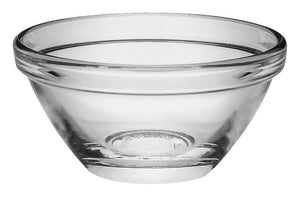 miska szklana Pompei; 39ml, 6x3 cm (ØxW); transparentny; okrągły; 6 sztuka / opakowanie