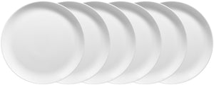 talerz płaski Ashley; 25 cm (Ø); biały; okrągły; 6 sztuka / opakowanie