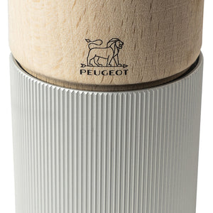 młynek do soli Line; 12 cm (W); srebro/naturalny