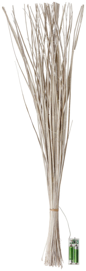 gałązki liści palmowych Abeba z diodami LED; 80 cm (D); szampan
