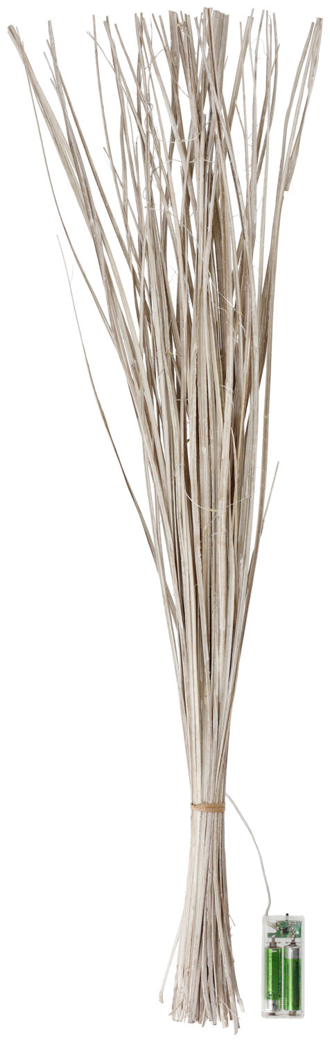 gałązki liści palmowych Abeba z diodami LED; 80 cm (D); szampan