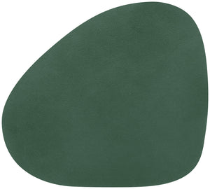 podkładka Kaja owalna; 37x45 cm (SxD); ciemny zielony; owalny; 4 sztuka / opakowanie