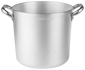 garnek do zupy Aluminio; 10000ml, 24x22 cm (ØxW); srebro; okrągły